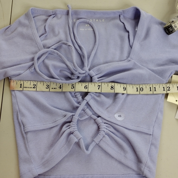 NWT Aéropostale Ties Multiple Ways Convertible Crop Top - Picture 7 of 9
